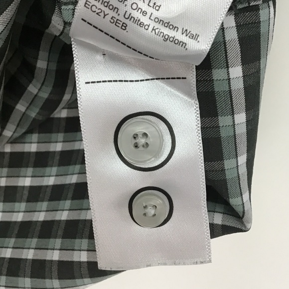 UNTUCKit Stuhlmuller men’s long sleeve slim fit button up shirt large - Picture 6 of 10